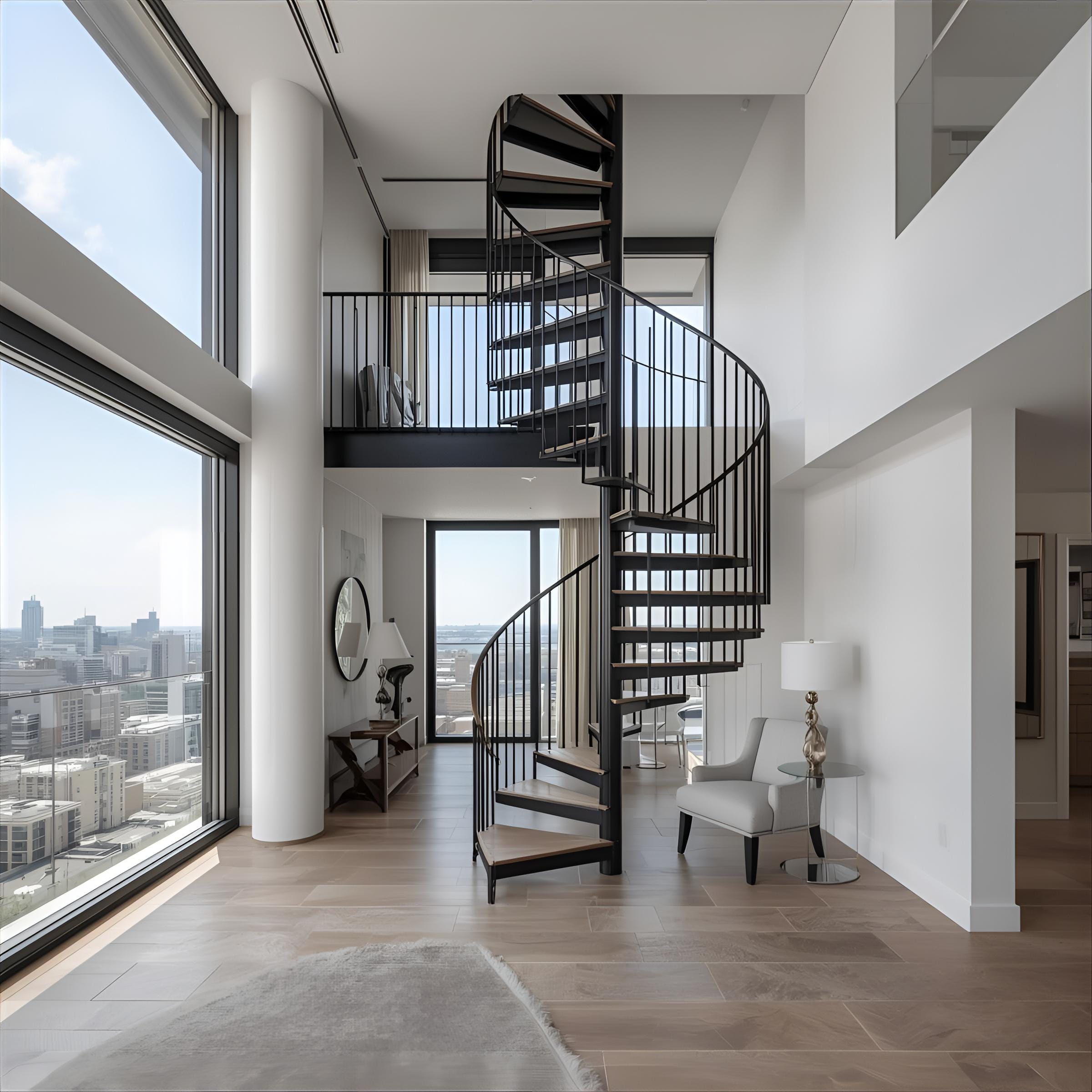 merdiven rezidans daire içi dubleks (1)